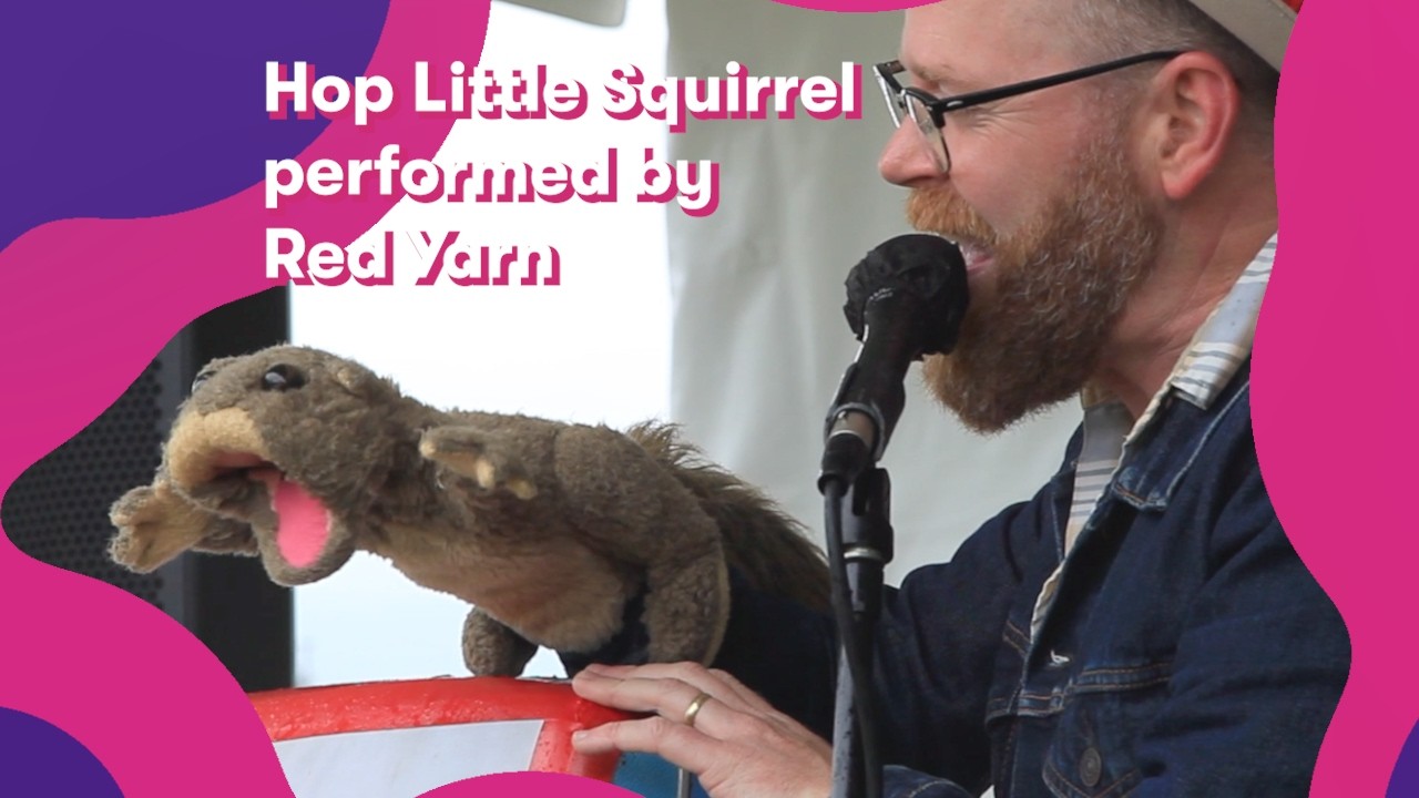 Red Yarn - Hop Little Squirrel  |  PDX Parent Family Fest  |  JoyRx Kids