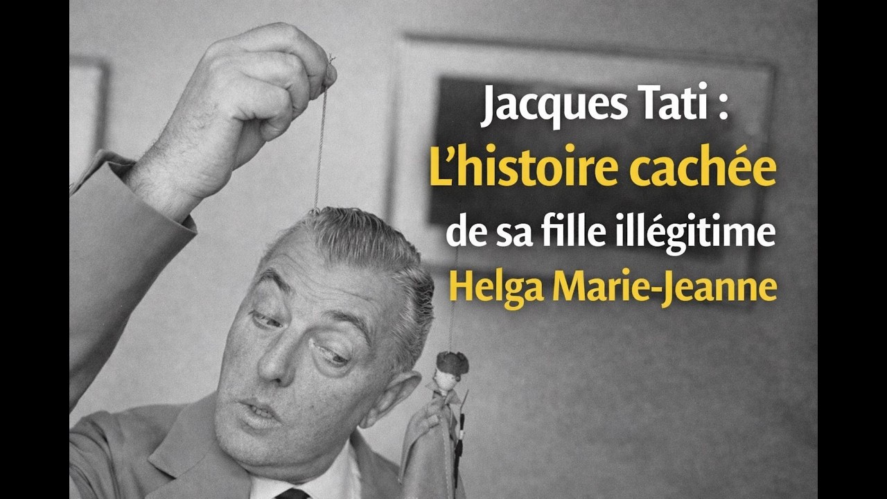 Jacques Tati  L'histoire cachée de sa fille illégitime Helga Marie Jeanne