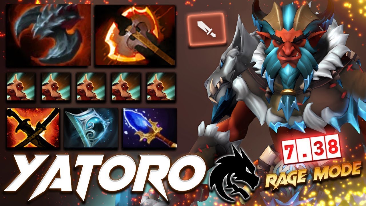 Yatoro Shows How To Play Troll warlord IN 7.38 PATCH! - Pro Gameplay Dota 2.