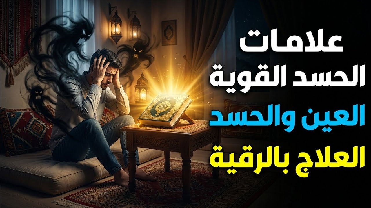 علامات الحسد والعين القوية وكيفية العلاج بالرقية الشرعية من القرآن | آيات إبطال الحسد والعين