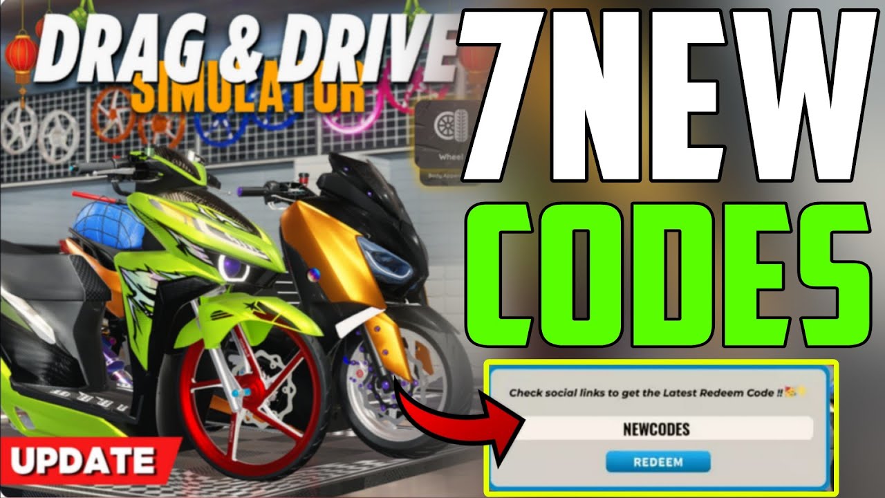 *NEW* ALL MODIF x LIMITED UPDATE CODES FOR DRAG DRIVE SIMULATOR! ROBLOX DRAG DRIVE SIMULATOR CODES