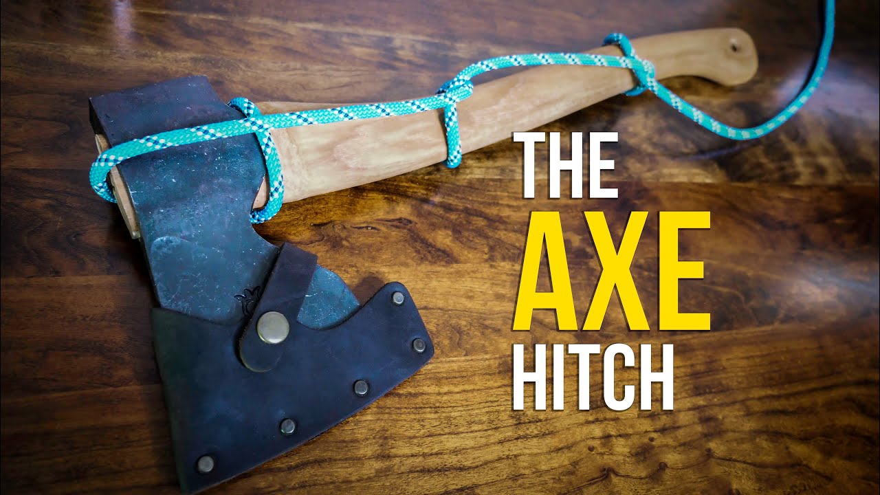 How to Tie an Axe Hitch | How to Tie a Hitch Knot