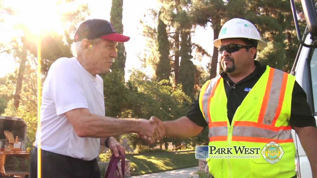 OCFA and Park West - Cowan Heights Landscaping Winner 1
