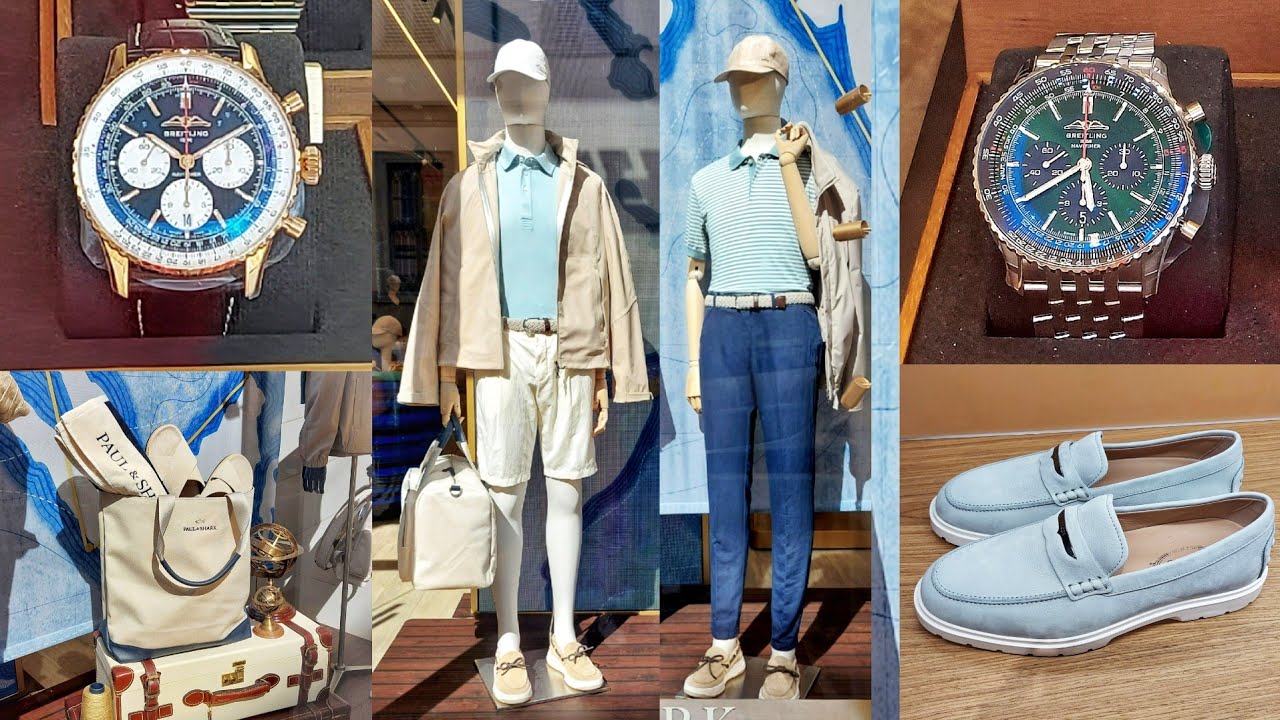 Latest Men's Fashion: Paul&Shark, Breitling, Boggi, Massimo Dutti...