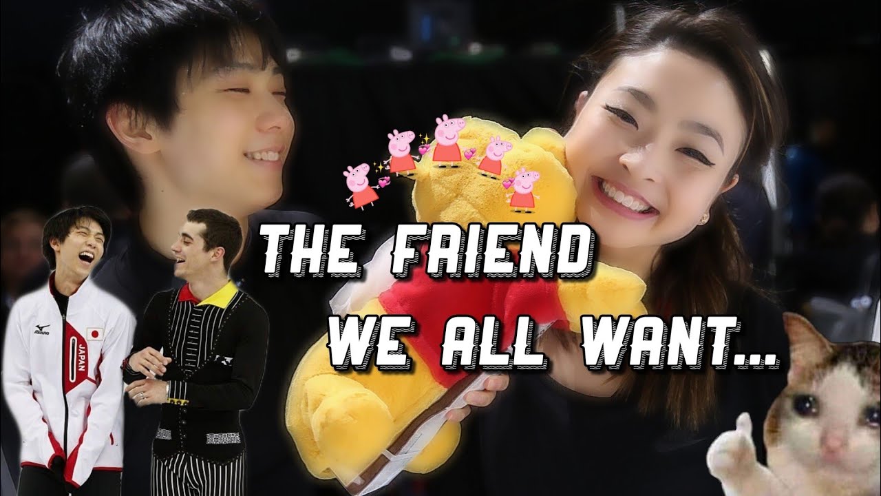 yuzuru hanyu being a social butterfly (interactions with other skaters) 羽生結弦
