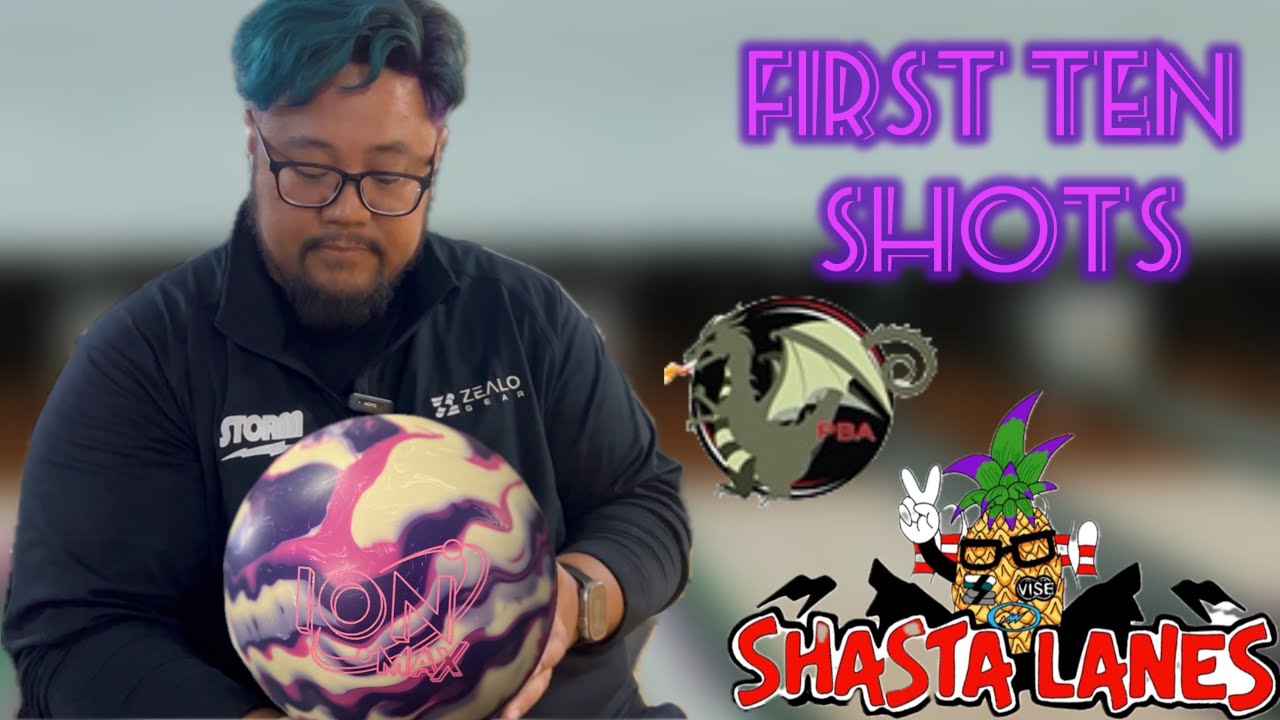 Storm Ion Max First Ten Shots | Most Hooking Bowling Ball Yet?