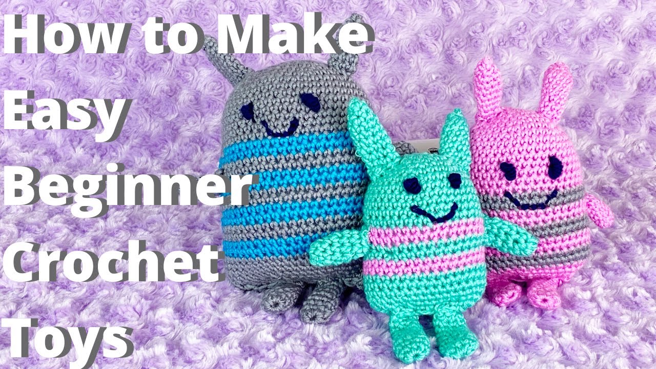 Lovey Babies Crochet Toy Pattern Easy Beginner Project that is Quick and Great for Anyone