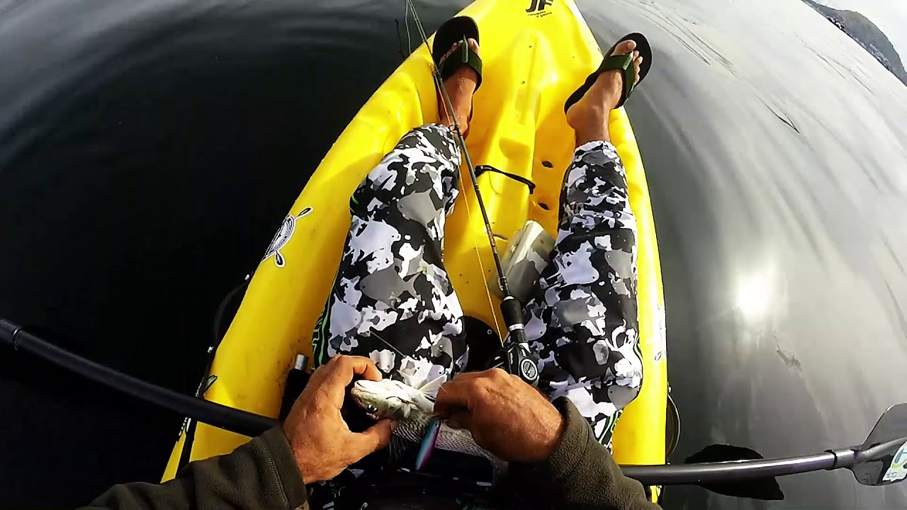 Forte do Gragoat&aacute; - Pesca com Caiaque - Kayak Fishing - Leogafanha