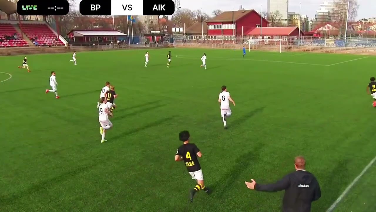 Friendly Match:  AIK P'11 Akademi Vs Brommapojkarna P'11 Akademi ( Skytteholms  ) Ayub, Nr 9.