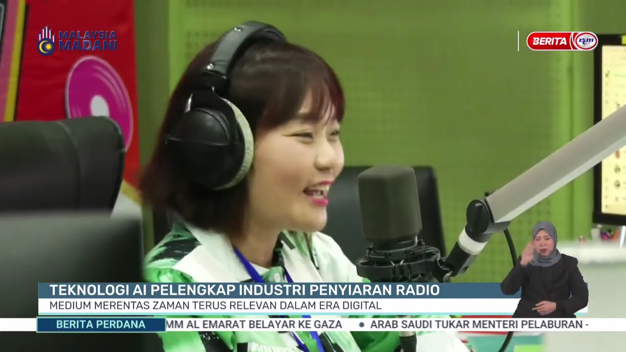 13 FEB 2026 - BERITA PERDANA- TEKNOLOGI AI PELENGKAP INDUSTRI PENYIARAN RADIO MEDIUM MERENTAS ZAMAN