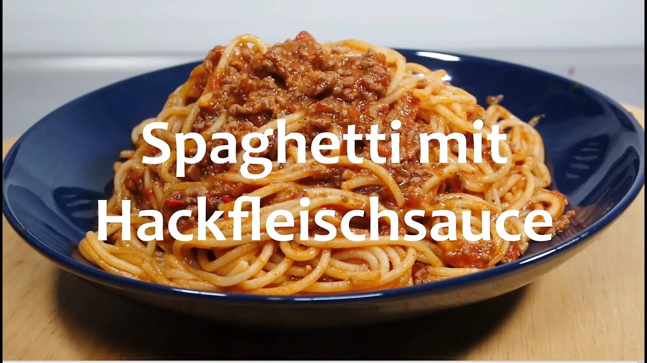 Spaghetti mit Hackfleischsauce - die Beste Pasta ever
