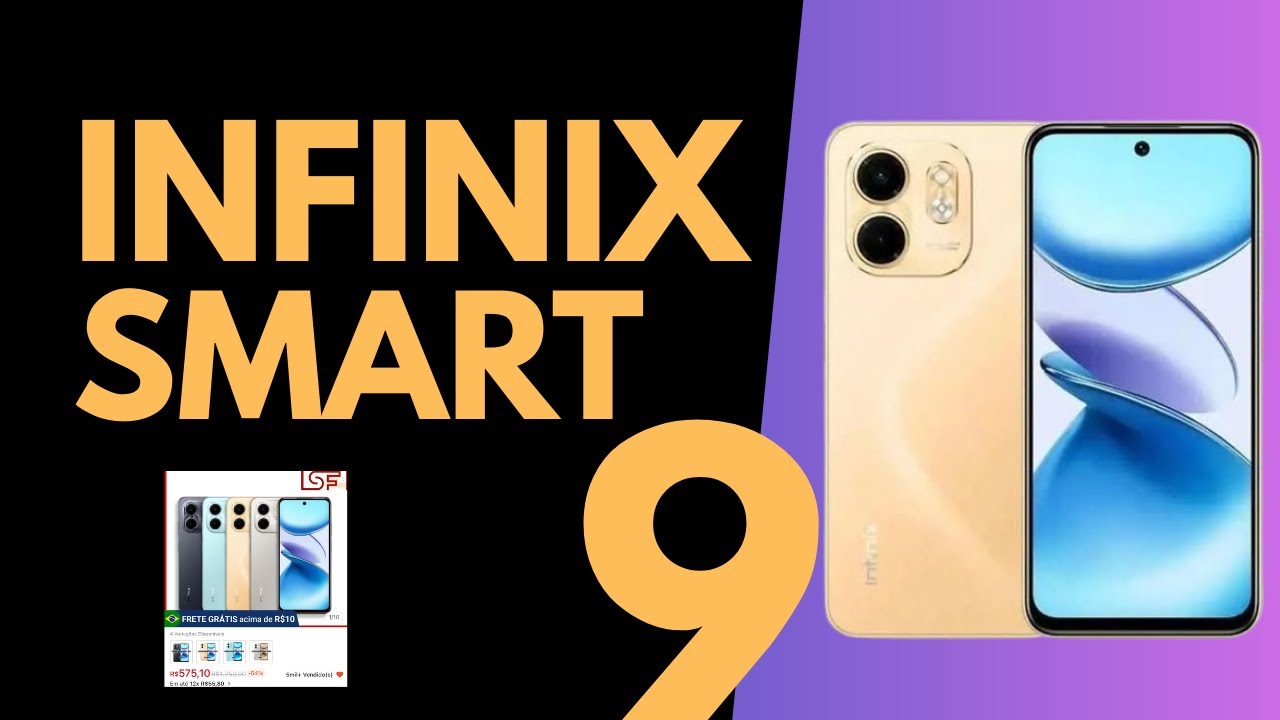 📱 Infinix Smart 9 – VALE a PENA em 2025? Review Completo e Testes Reais! ⚡🔥