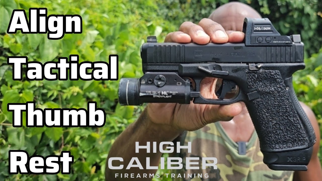 Align Tactical Thumb Rest: 30,000 Round Review - Glock - Canik - Sig - HK - M&P - Recoil Management