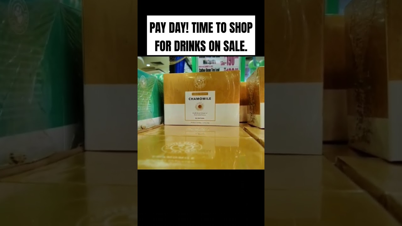 PAY DAY NA! TIME TO SHOP FOR DRINKS ON SALE.