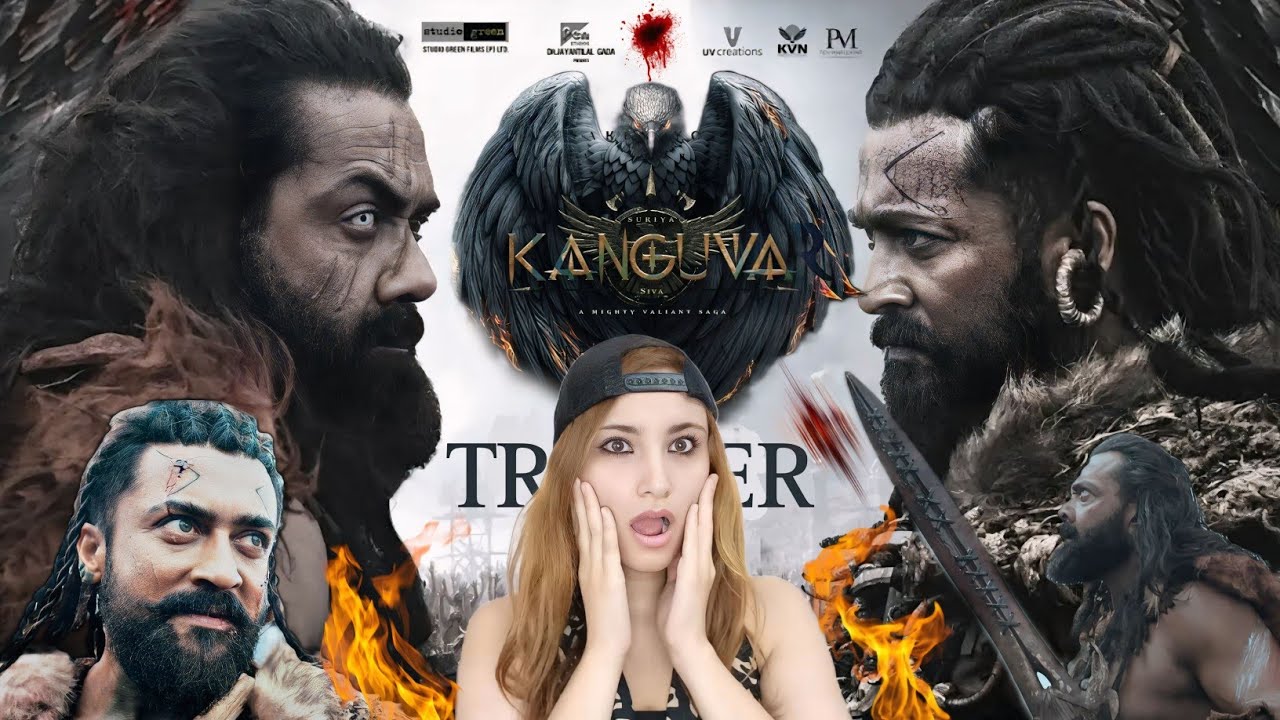 Kanguva official trailer reaction| Surya, Bobby Deol,Disha Patani|