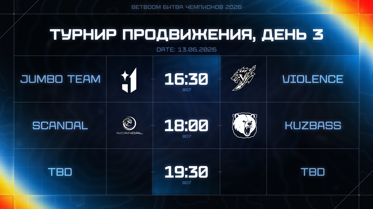 [BetBoom Битва Чемпионов: Сплит #3] Турнир продвижения | День 3