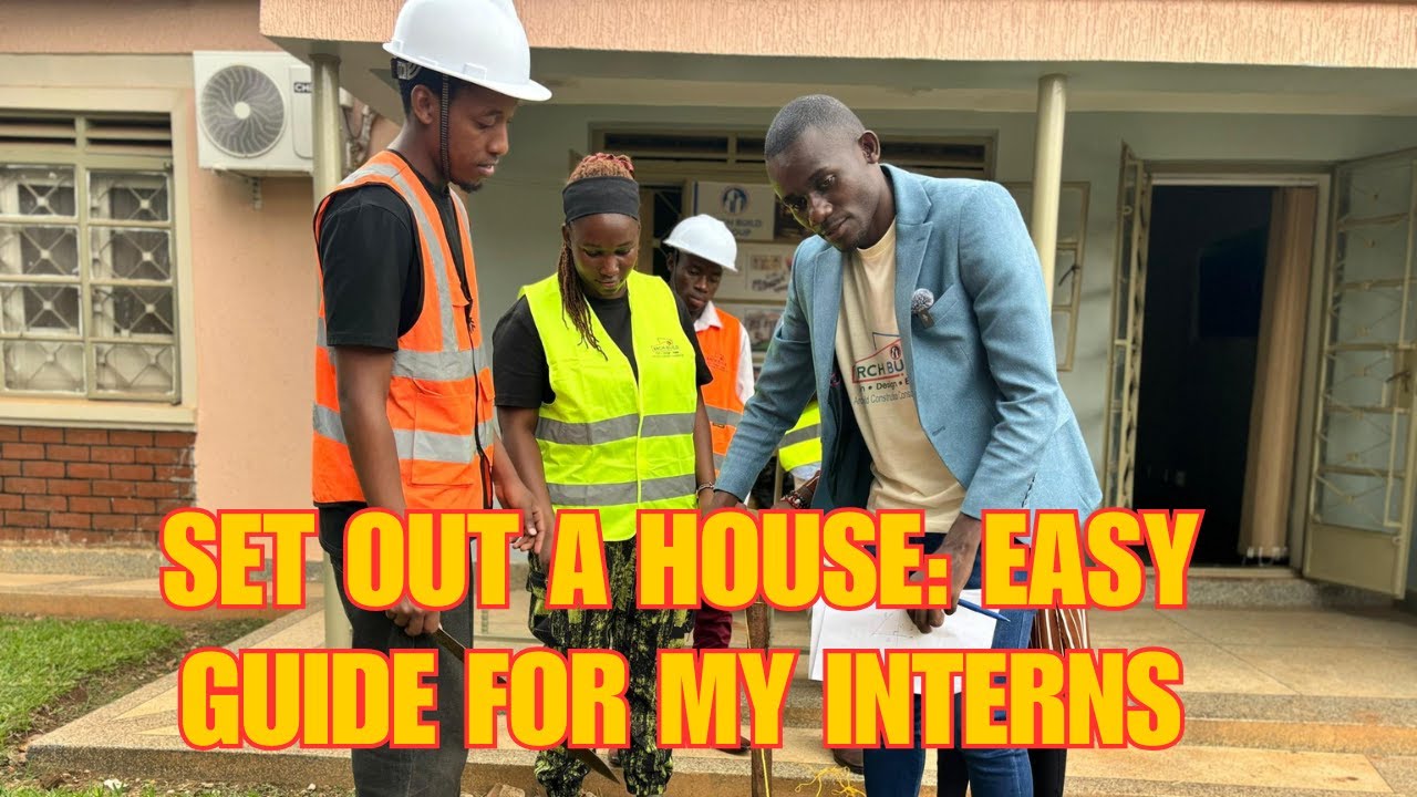 How to Set Out a House: Step-by-Step Guide for Engineering Interns at archbuild