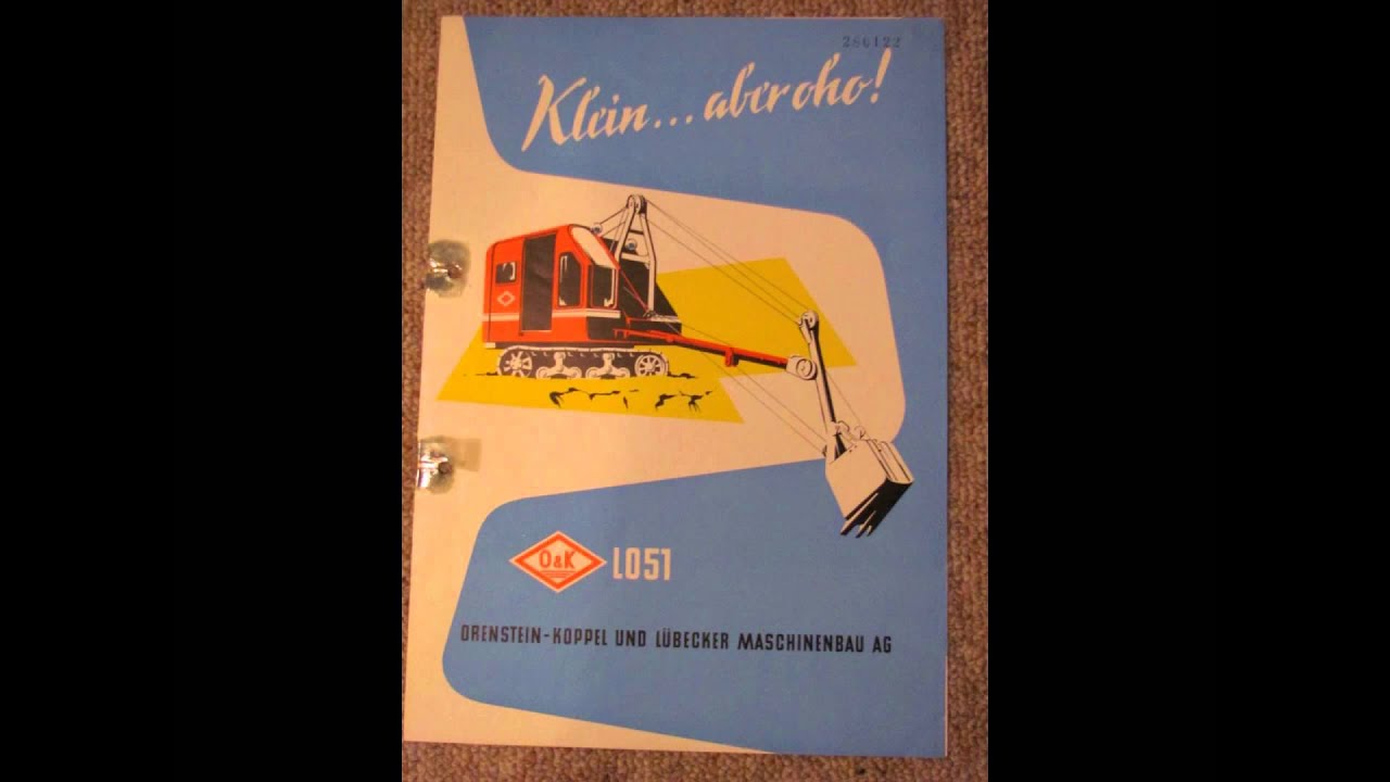 O&K Kundendienst O&K Seilbagger L051 /55