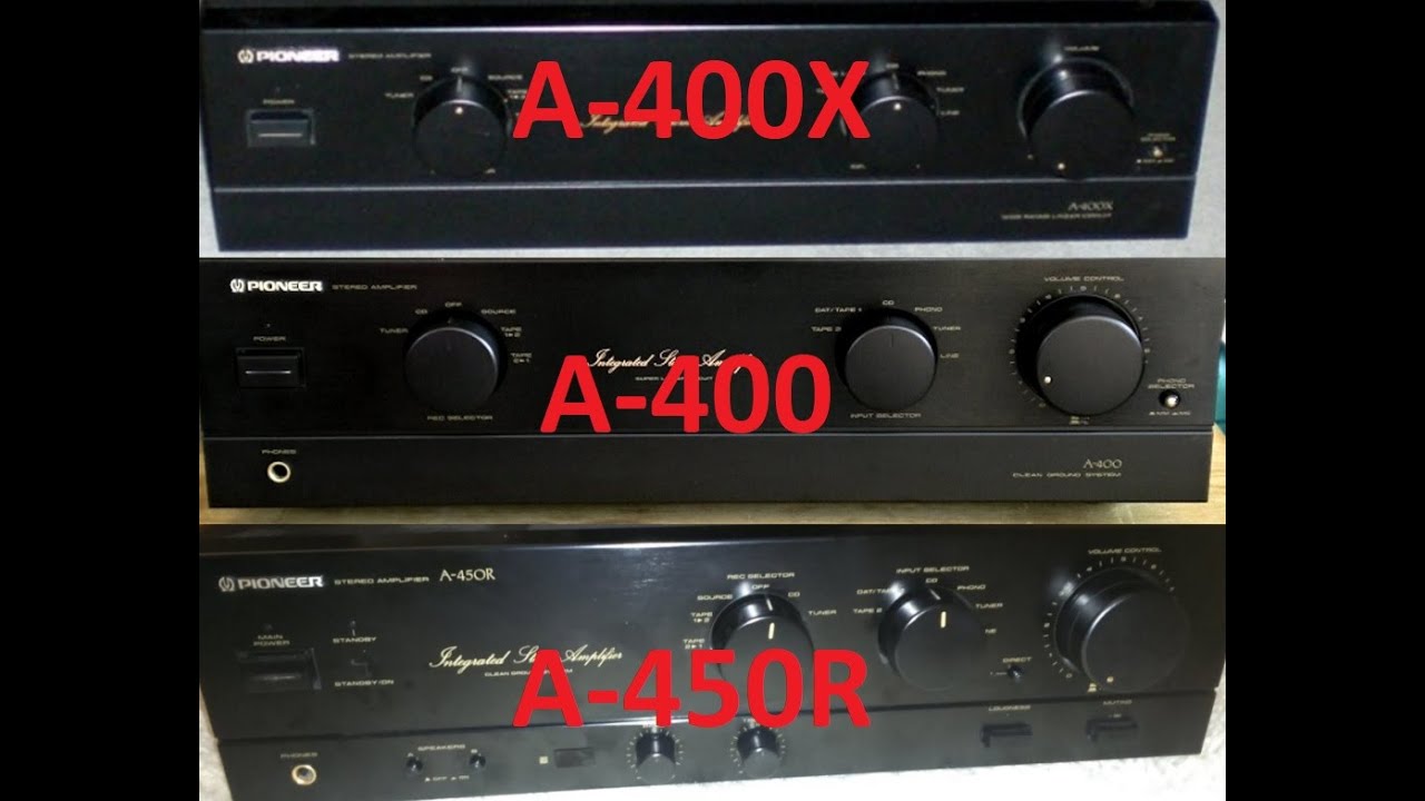 Pioneer A-400 A-400x A-450R