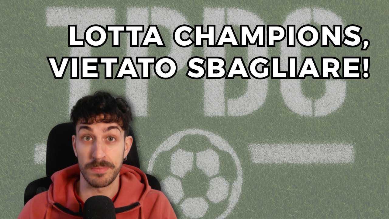 TPDC - 30MA GIORNATA! INTER, DAI IL GAS? IN ZONA CHAMPIONS VIETATO SBAGLIARE...