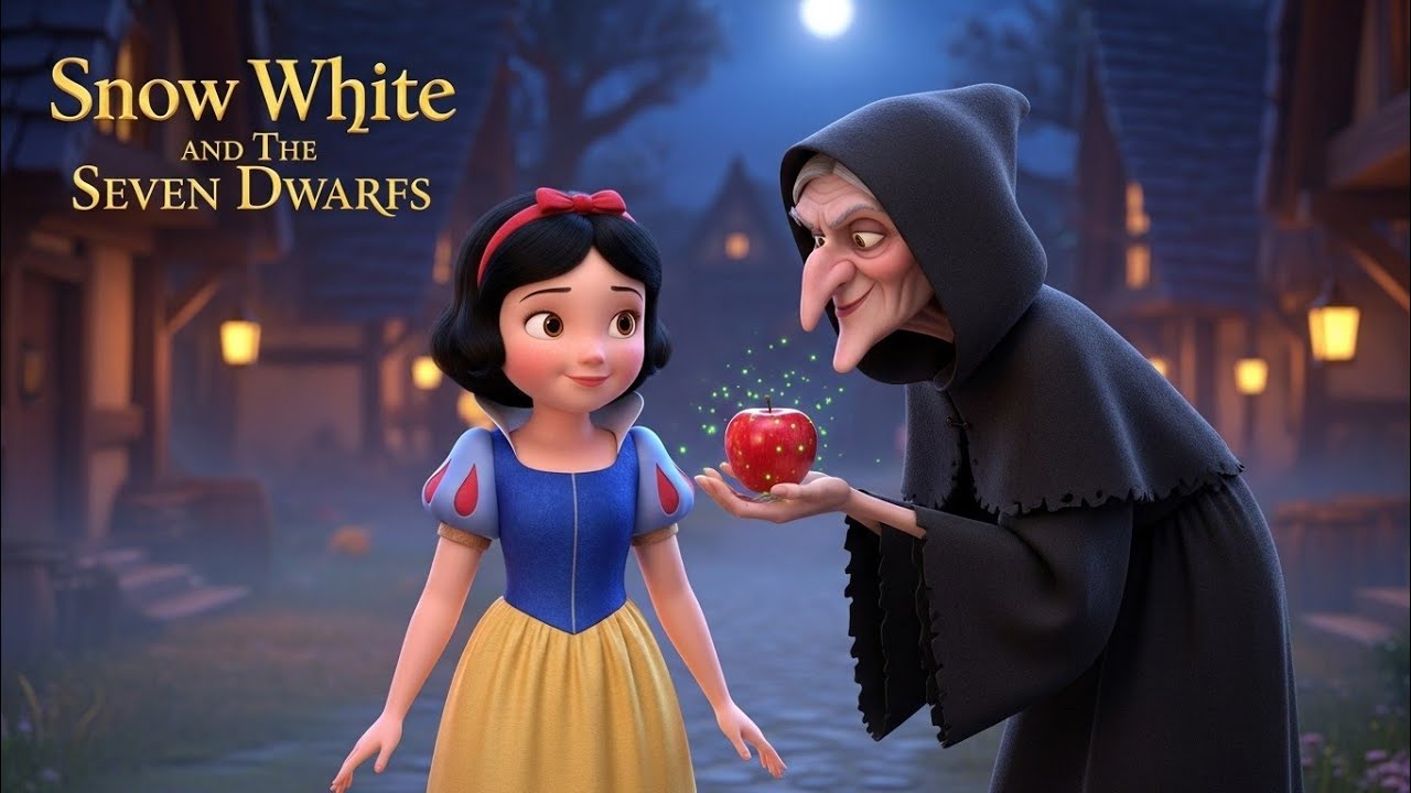 Snow White | The Most Beautiful Princess Story Ever Told 👑✨|English Fairy Tales& Kids Stories