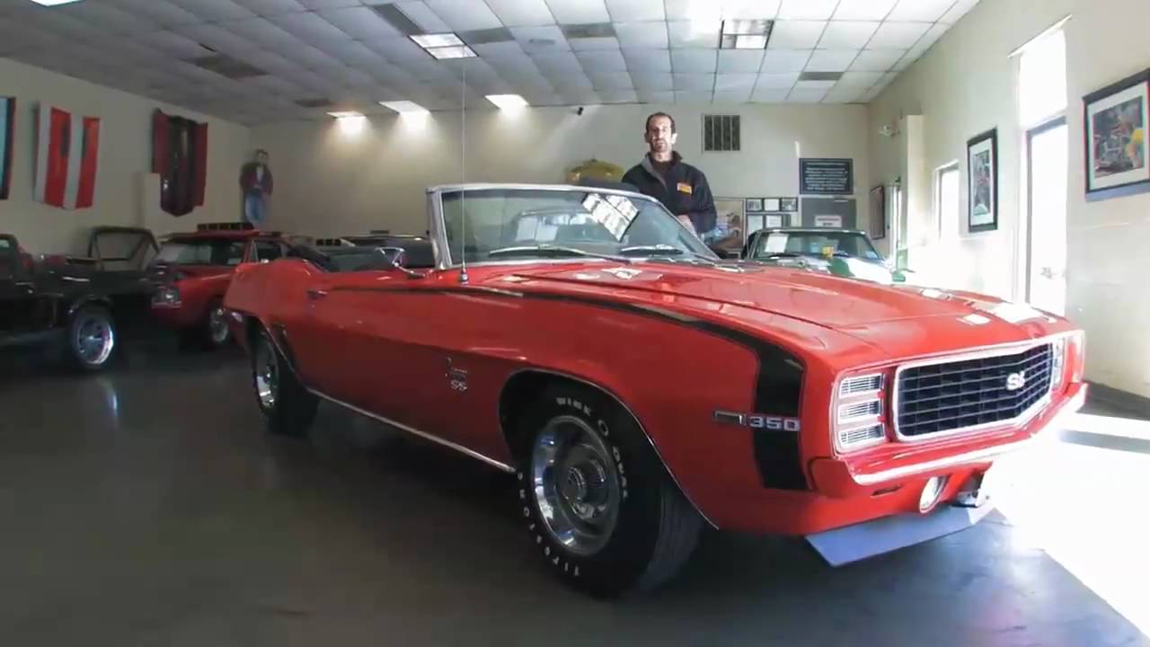1969 Chevrolet Camaro RS/SS Convertible for sale with test drive, and walk through video
