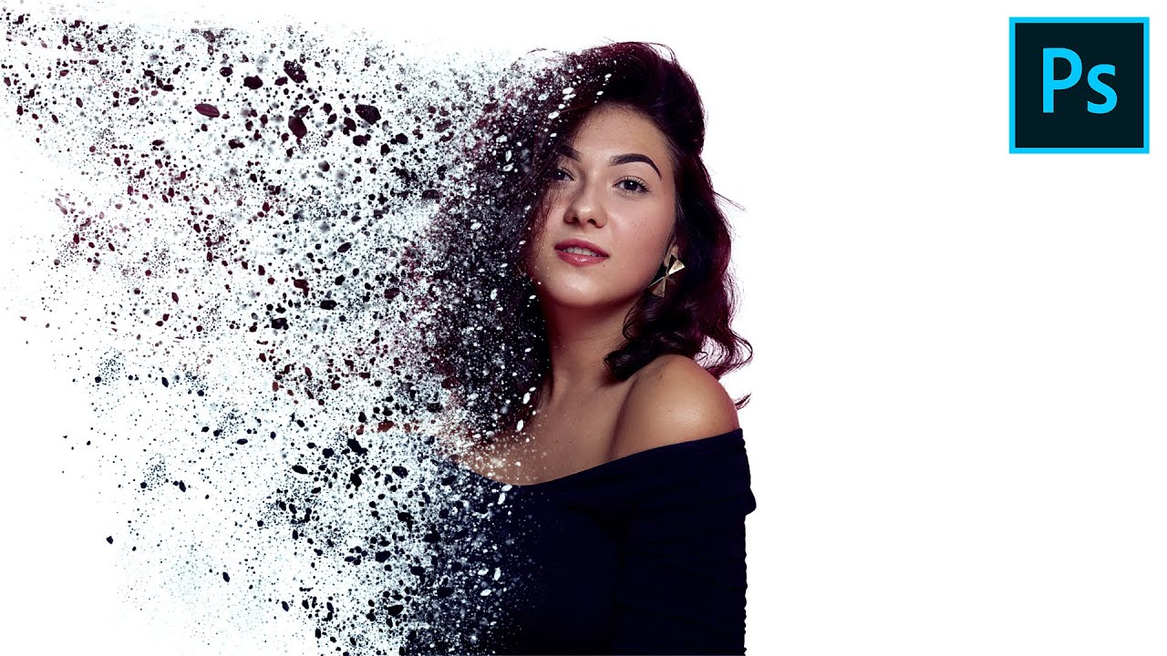 Turn Photos into Particles - Dispersion Effect in Photoshop #photoshoptutorial