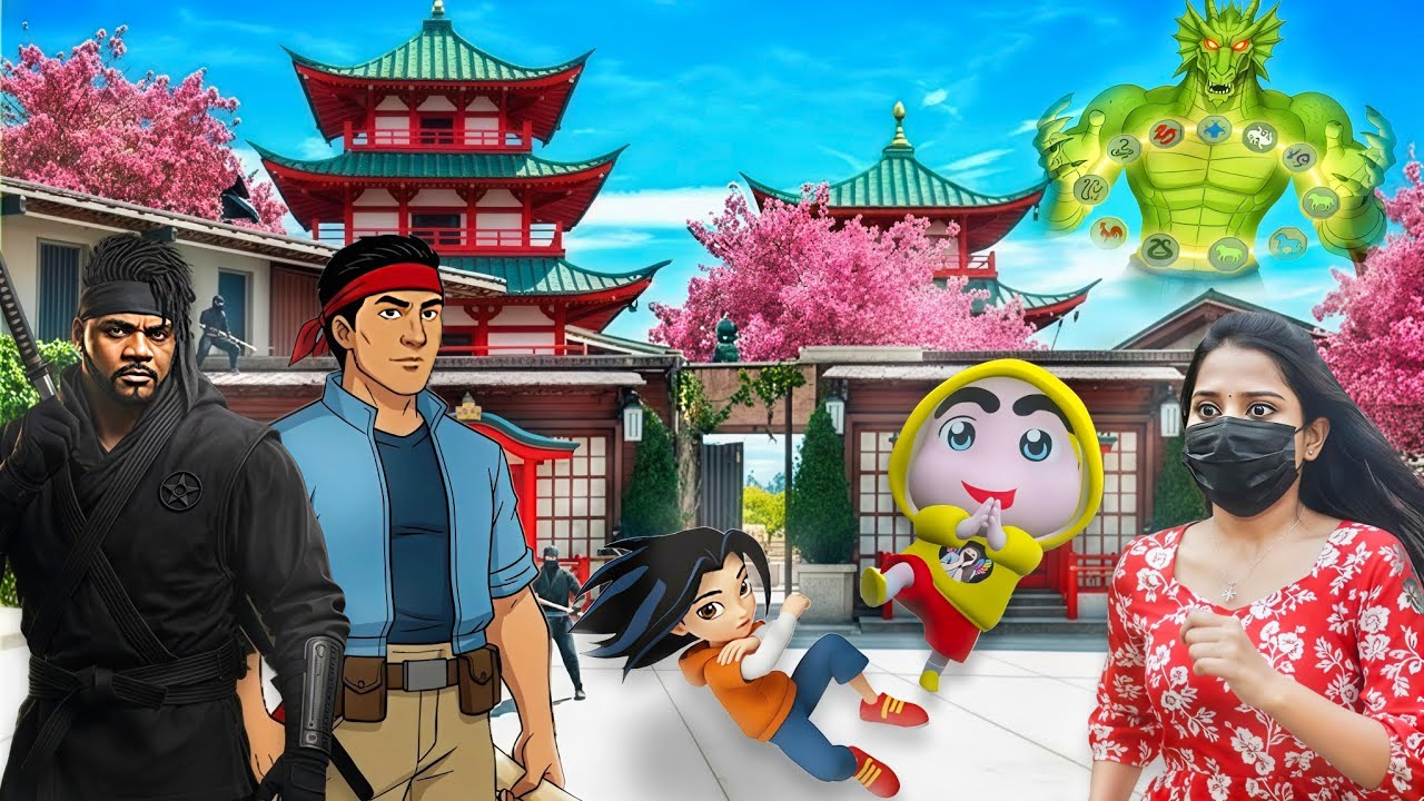 Franklin Meets Jackie Chan & Find the 12 Magic Stones - GTA 5