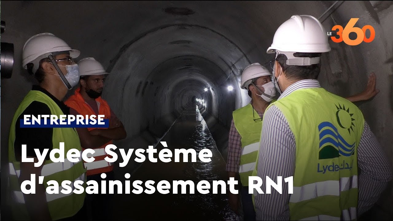Lydec: système d’assainissement de la RN1