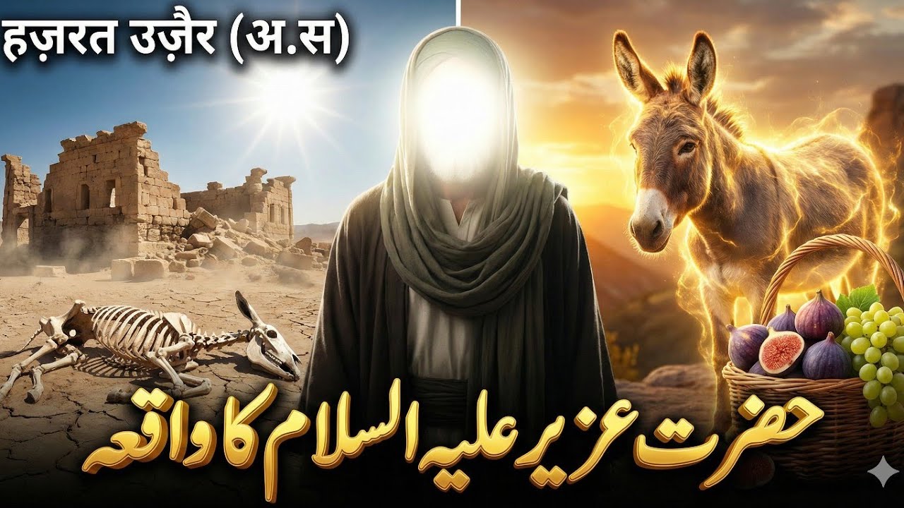 Hazrat Uzair (AS)  Ka Waqia  | 100 Saal Ki Neend | Qisas ul Anbiya | Islamic History Urdu 