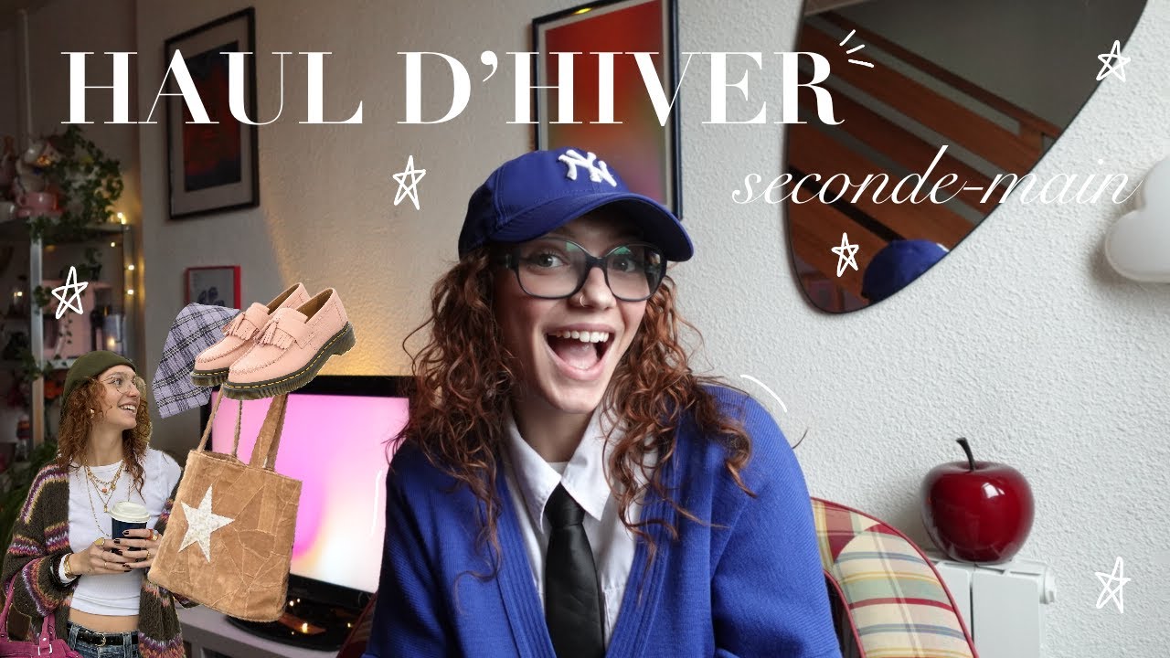 HAUL D'HIVER: MES ACHATS SECONDE-MAIN D'OCTOBRE &Agrave; JANVIER (friperies, emma&uuml;s, vinted & sellpy)☕️🧣