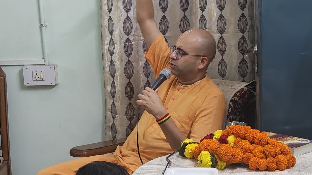 HG Amogh Lila Prabhuji at Mayapur BSC Bhopal