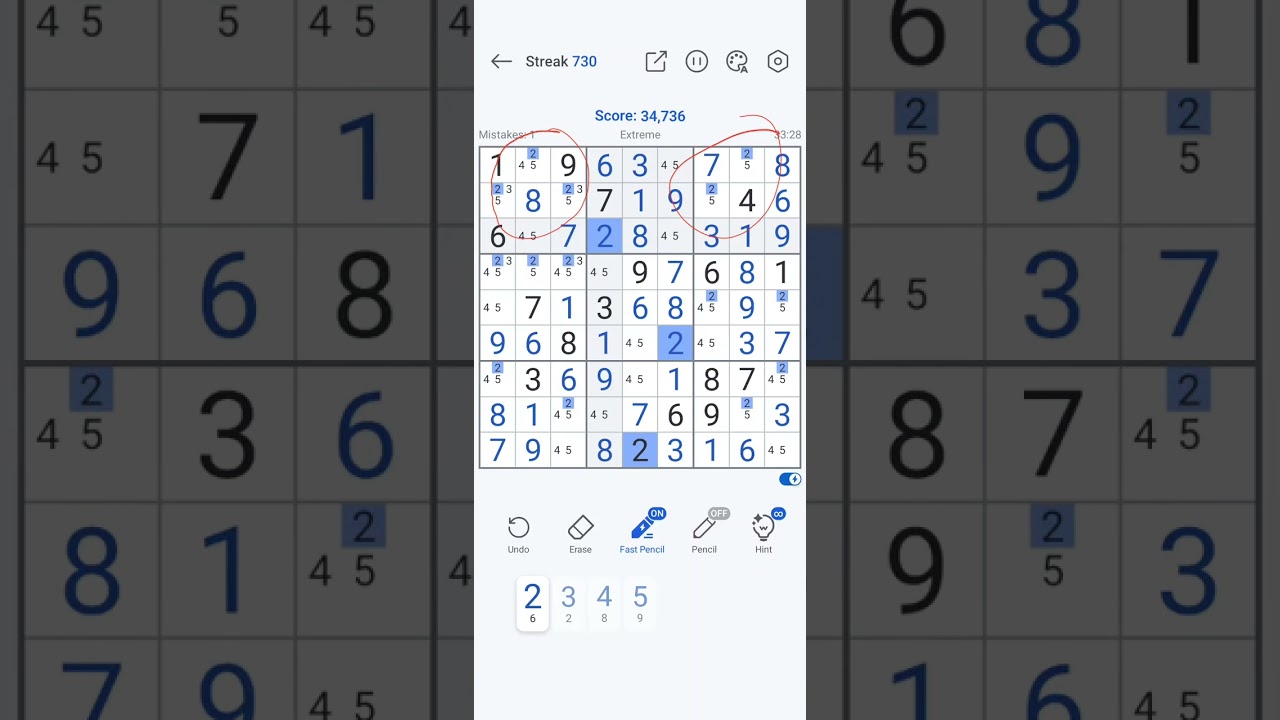 Ch 20 - Sudoku Skill - Empty Rectangle? Color trap?