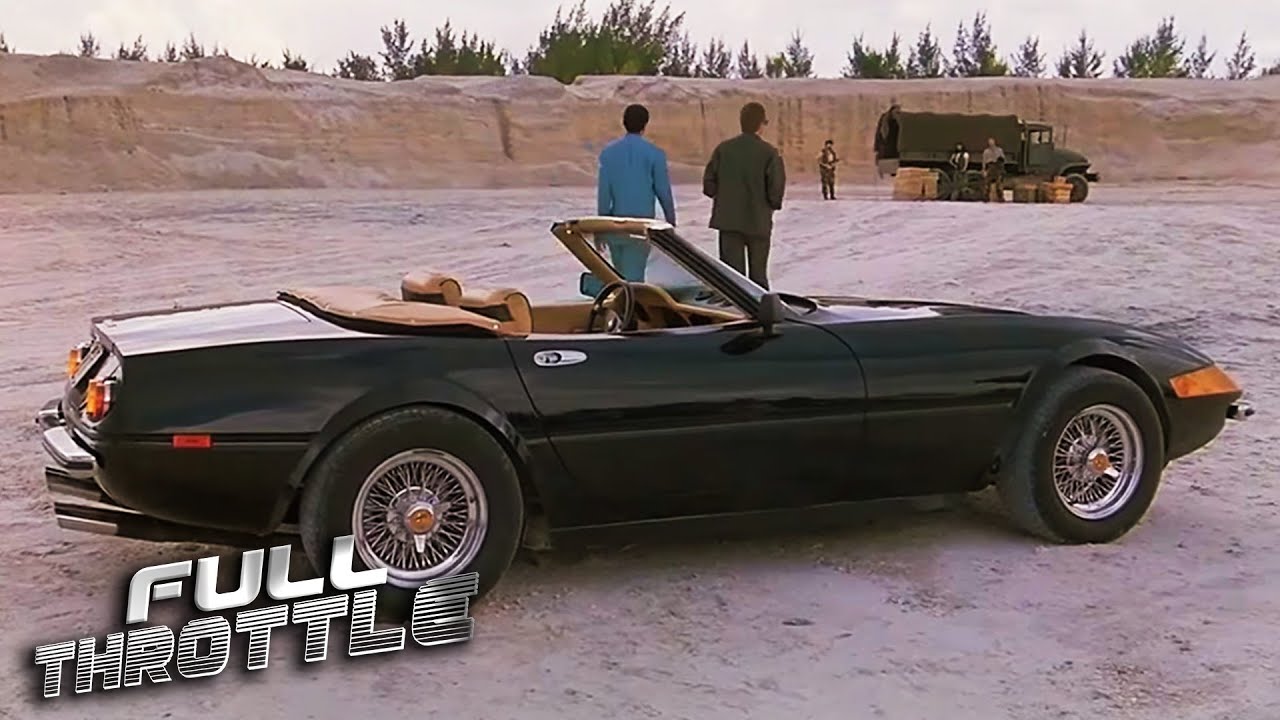 Crockett's Ferrari Daytona Spyder Gets Blown Up | Miami Vice | Full Throttle