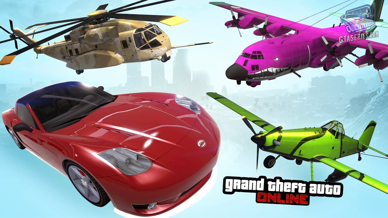 GTA Online - Invetero Coquette D5, Duster 300-H, DH-7 Iron Mule & Titan 250 D