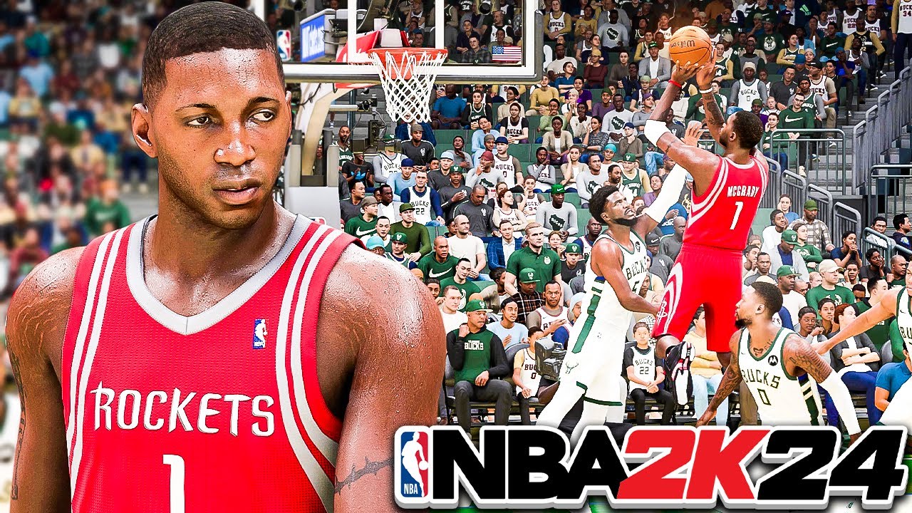 Трейси Макгрэйди и «Рокетс» 2008 года в NBA 2K24. Играйте сейчас онлайн!