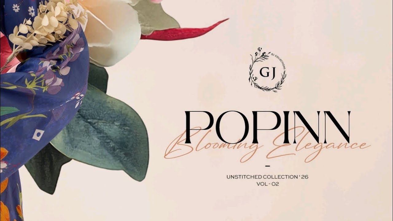 POP IN BY GULL JEE VOL 2 LUXURY DIGITAL PRINTED LAWN COLLECTION 