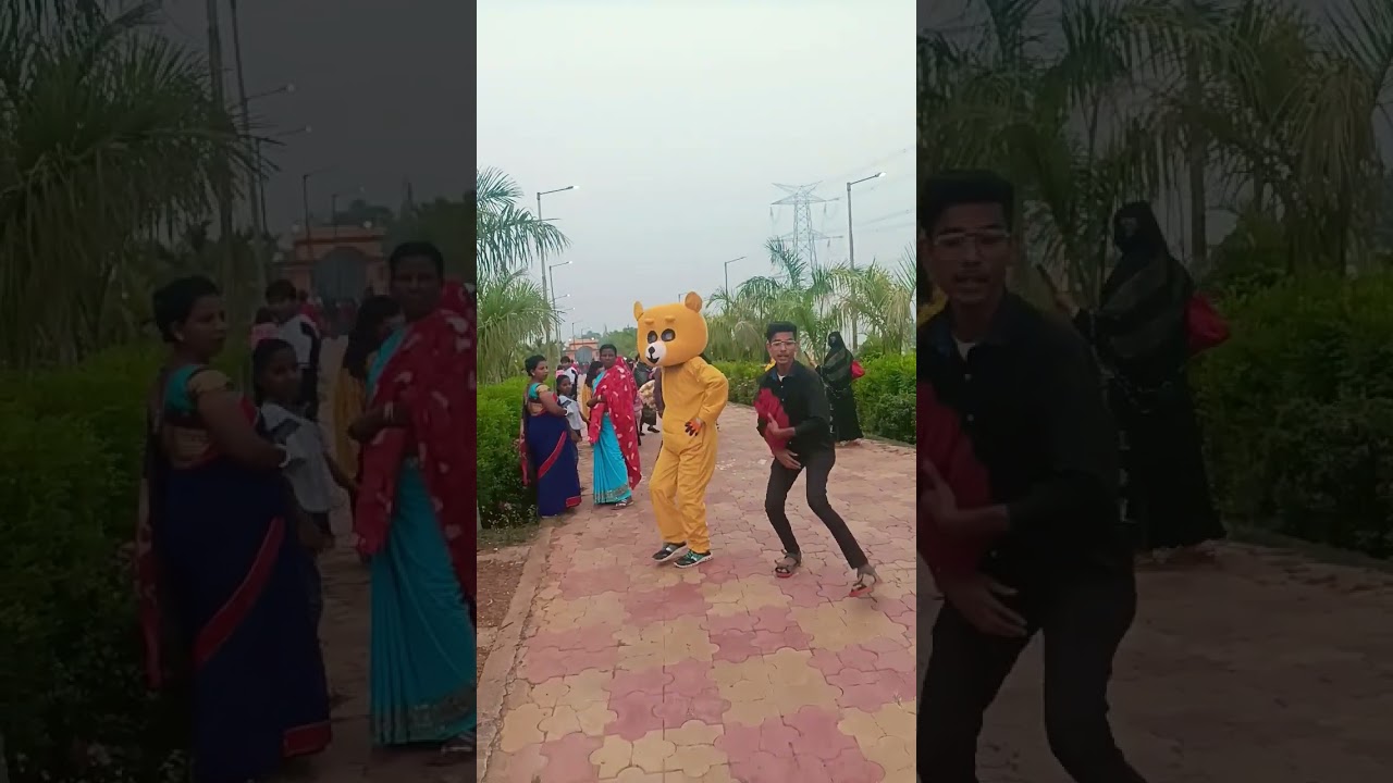 Teddy Bear Dance With Cute Girl|Teddy Bear Prank on Public Place|Teddy Bear Prank On School girls|