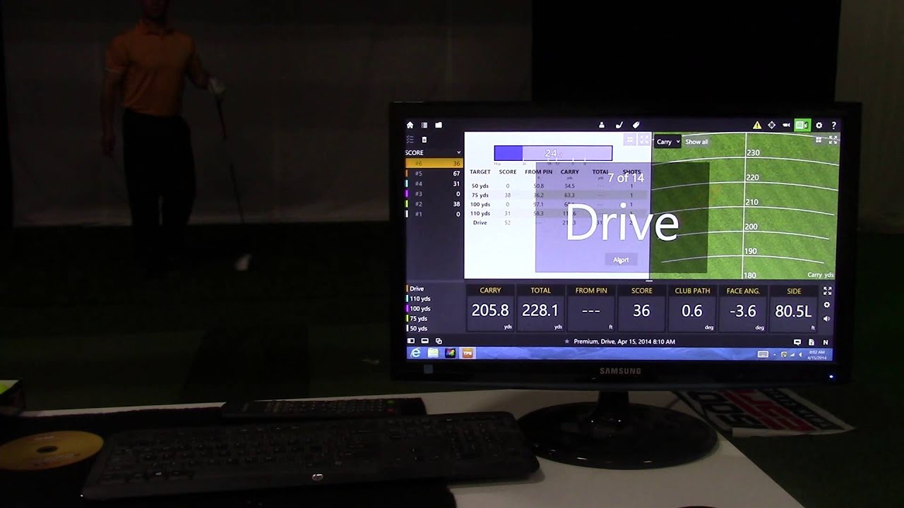 Jason Hudoba - Initial TrackMan 14-shot Combine for Hack to Jack Golf Reality Show (Episode 1)