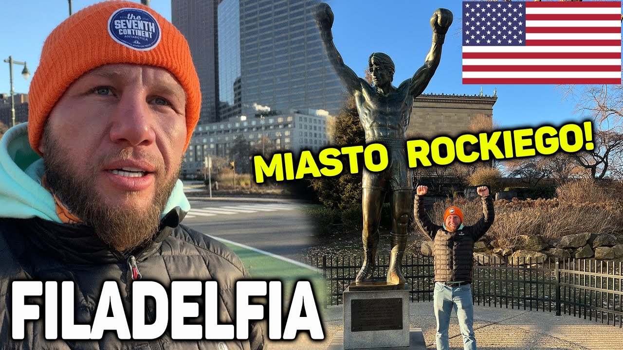 #69 Być jak Rocky Balboa! -12 stopni w Filadelfii pokrzyżowało nasze plany… Koniec Podróży! [4K]