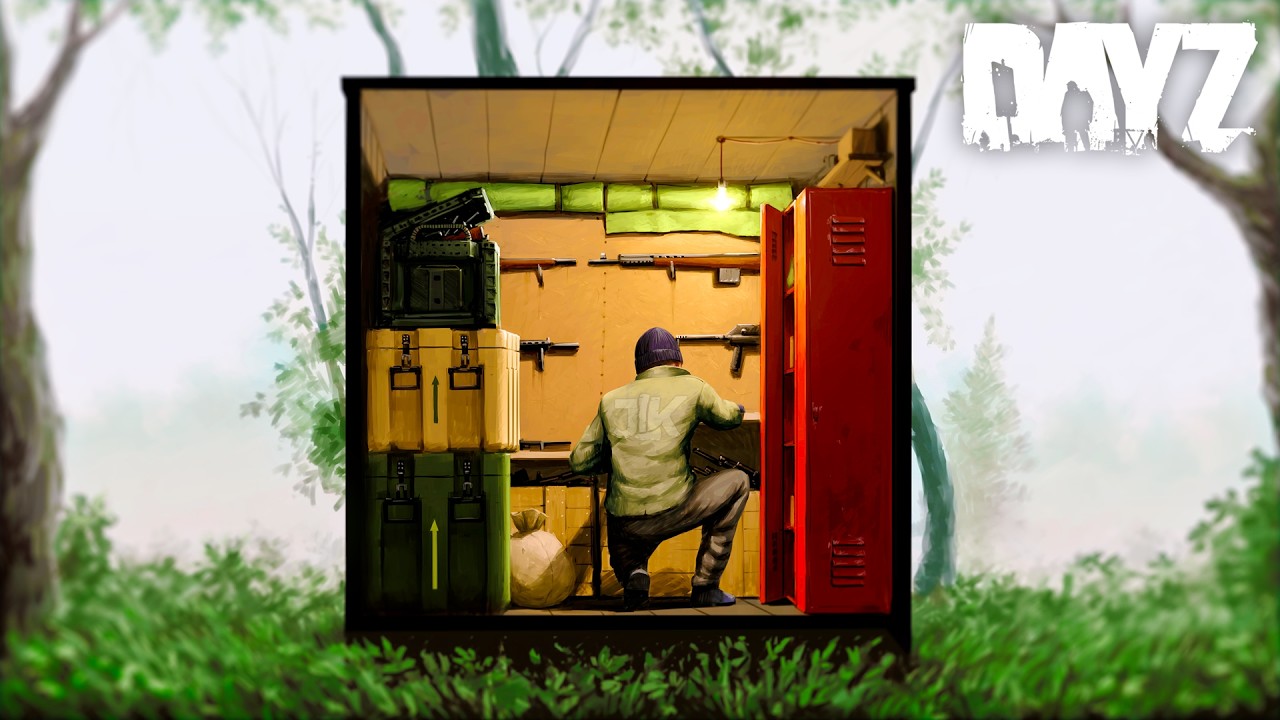 Living Inside The TINIEST Base in DayZ...