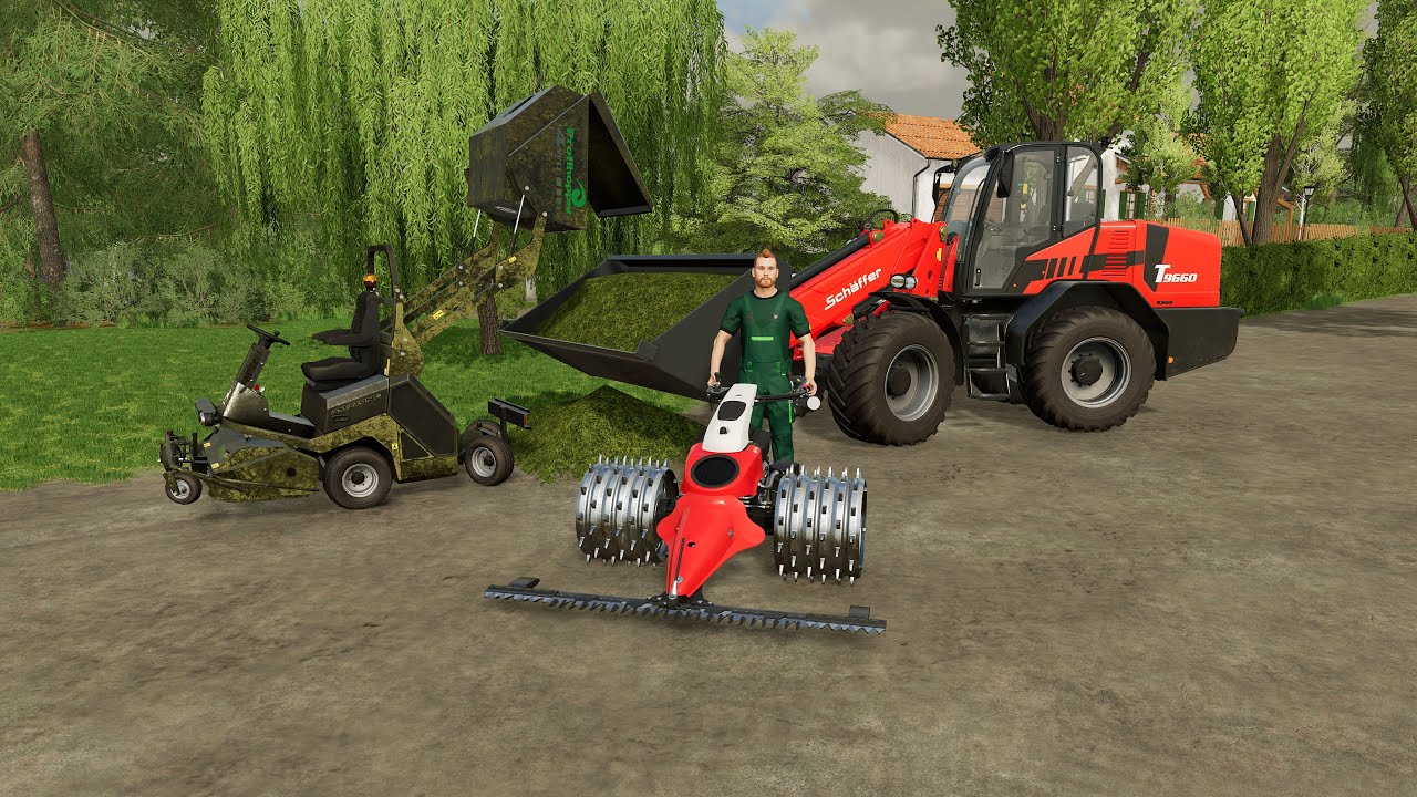 FS22 - Map Angeliter Land  012 🇩🇪🌻🌲 - Farming and Forestry - 4K