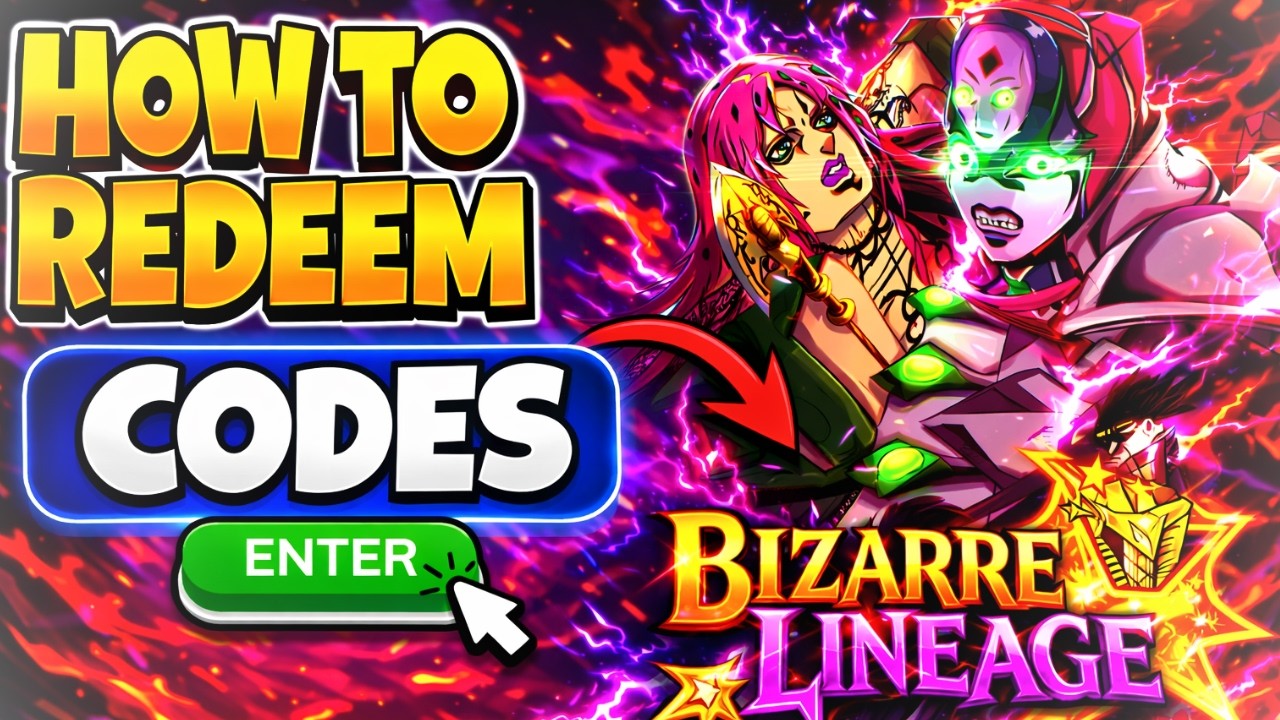 *ALL* NEW BIZARRE LINEAGE CODES (MARCH 2026) &ndash; HOW TO REDEEM CODES IN ROBLOX BIZARRE LINEAGE