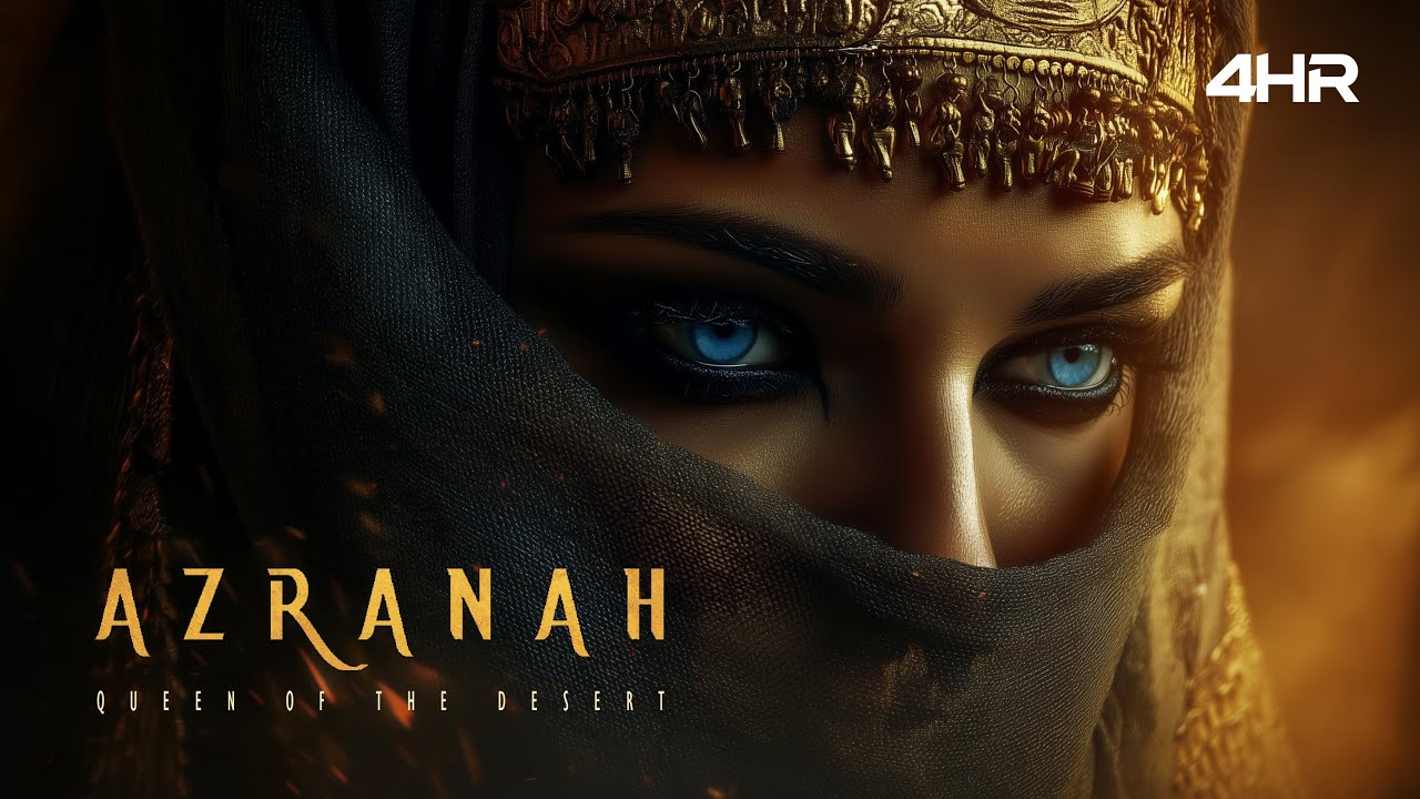 Azranah – Queen of the Desert [4 HOURS] | Ambient Arabic Music for Sleep, Focus, or Reflection
