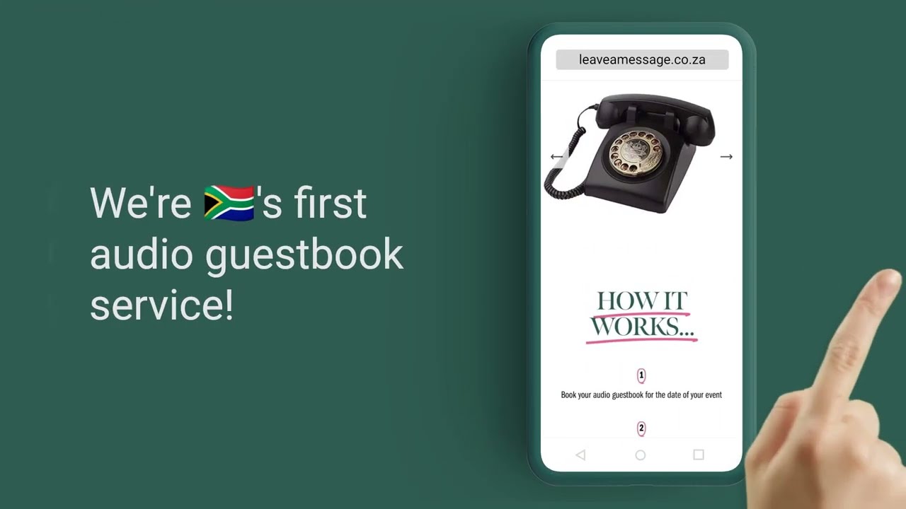 Leave A Message: Audio Guestbook Service