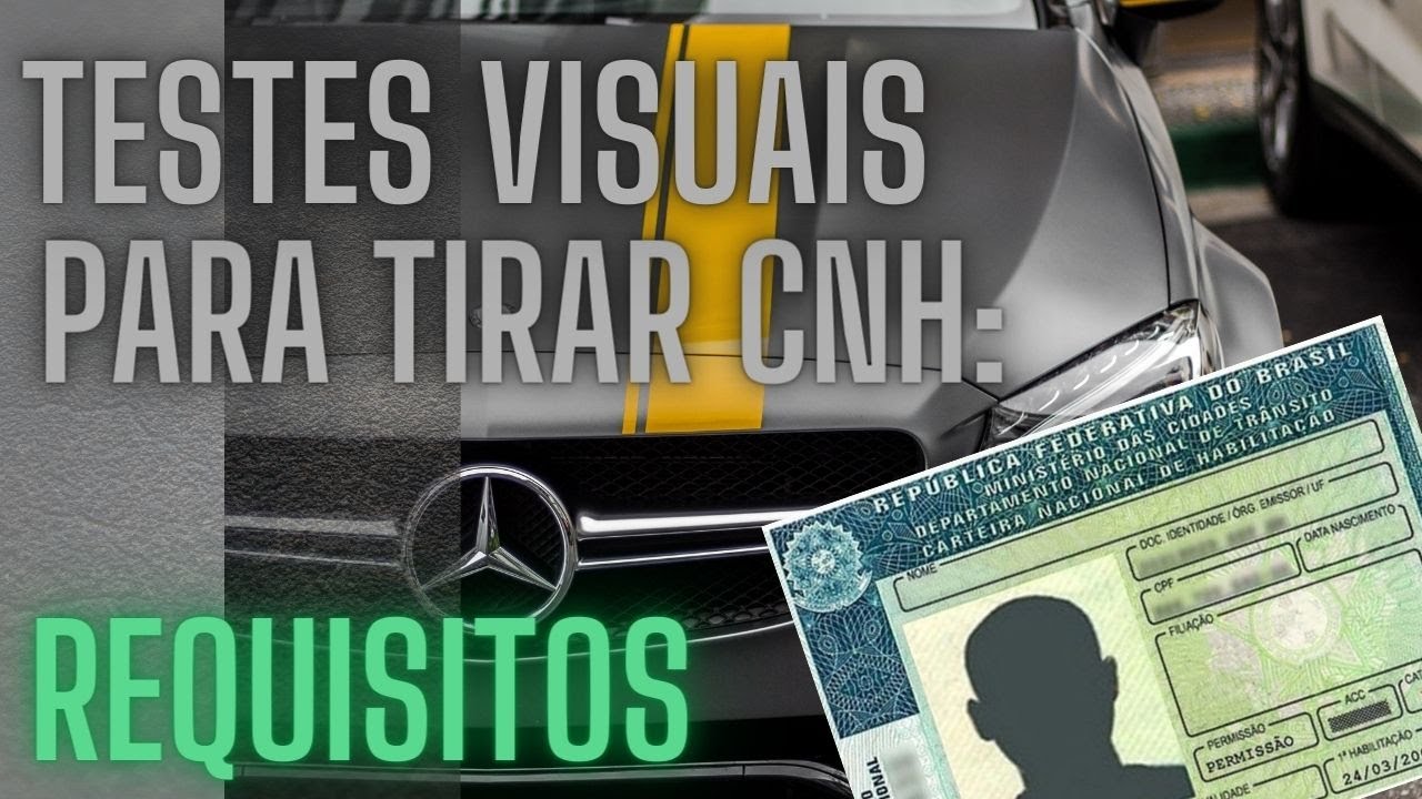 Tudo sobre os requisitos da visão para tirar carteira de motorista (CNH)
