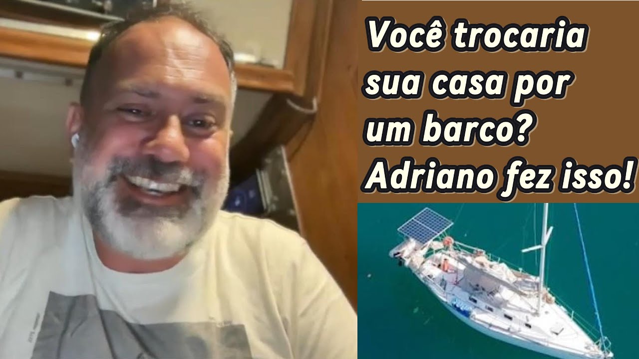 Adriano Plotzki #sal largou a carreira para viver pelos mares