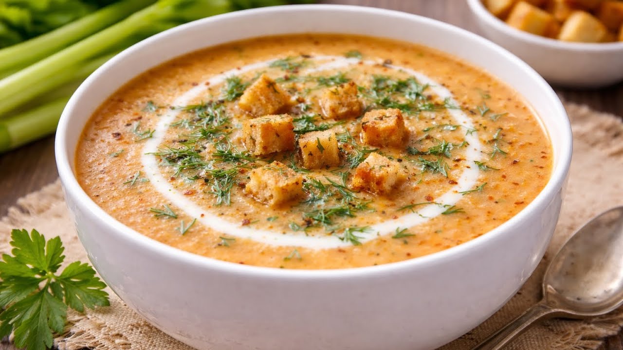 Lokanta Usulü Kereviz Çorbası