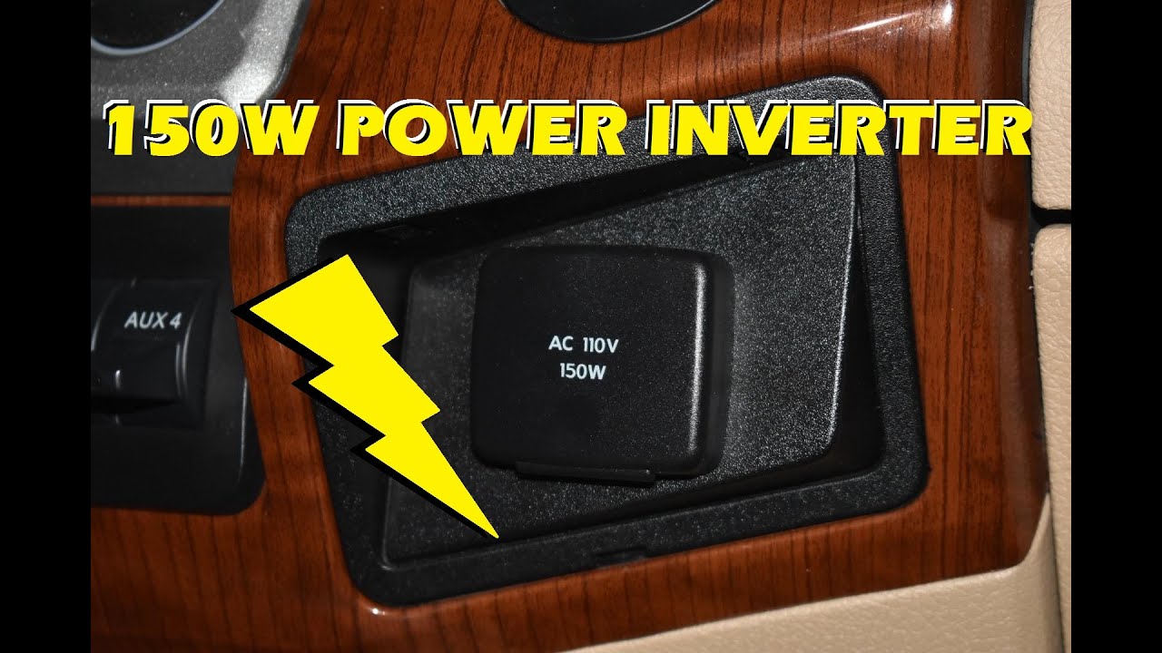 13-16 Dash Swap 150w Power Inverter