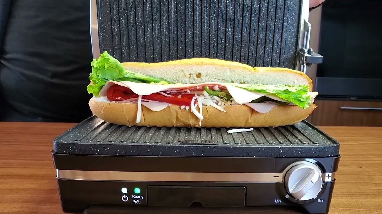 Starfrit 24505 The Rock Electric Panini Maker DEMO